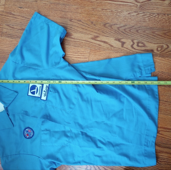✈️ Eastern Airlines Vintage Mechanic Uniform Shirt Small - Picture 7 of 15